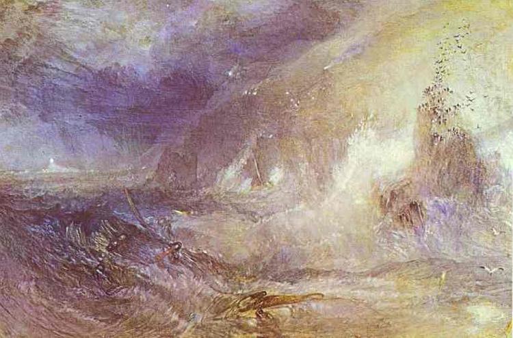 J.M.W. Turner Longships oil painting image